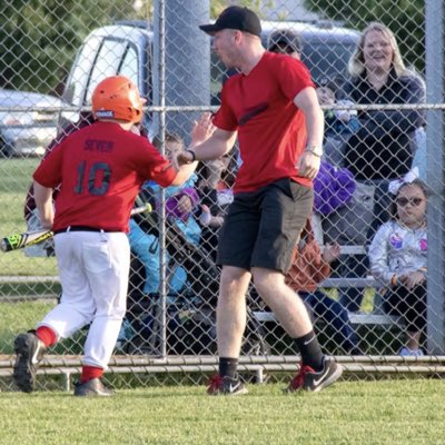 Sevewonder's tweet photo. Only way to celebrate hitting your first homer in a game is to go up and get another! Dude had two homers yesterday! #JrFire https://t.co/80mTwlS6FU