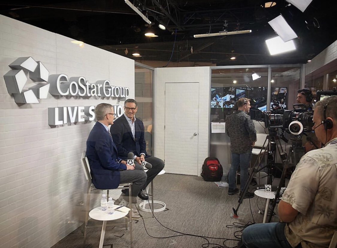 napatlanta's tweet image. Team @NAPatl is having another great day at #ICSCRECon! Earlier this afternoon, our own @MarkToro sat down with @twilbert from @TheCoStarGroup and dished all things #retail, including our $5B development pipeline 👏👏