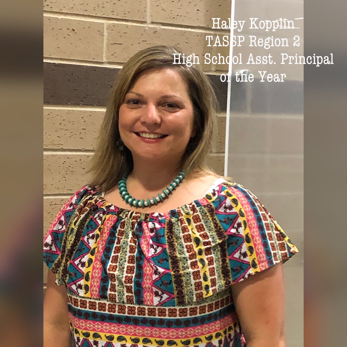 DrSandraClement's tweet image. Congrats TASSP Region 2 Principals &amp;amp;Asst. Principals of the Year!
Elizabeth Perez- High School Principal of the Year
Haley Kopplin-High School Asst. Principal of the Year 
Sandy Salinas-DeLeon- Middle School Principal of the Year
#BRAVO #TASSP