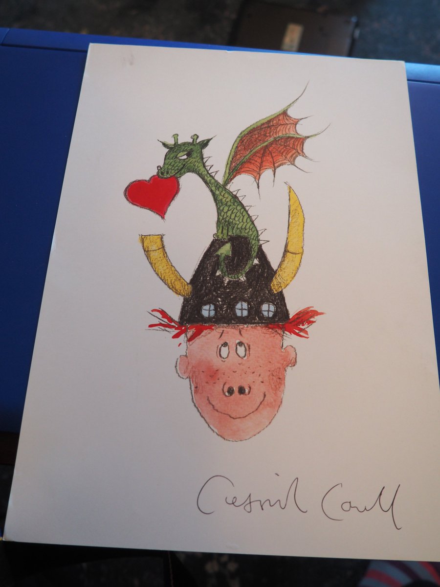 slhattersley's tweet image. This is your last chance to bid on @CressidaCowell fantastic bookmark and print in the #BookmarkProject auction and raise lots for Katiyo Primary School in Zimbabwe #WizardsofOnce  @DWAnimation @TitanUprising #HowToTrainYourDragon3 please RT