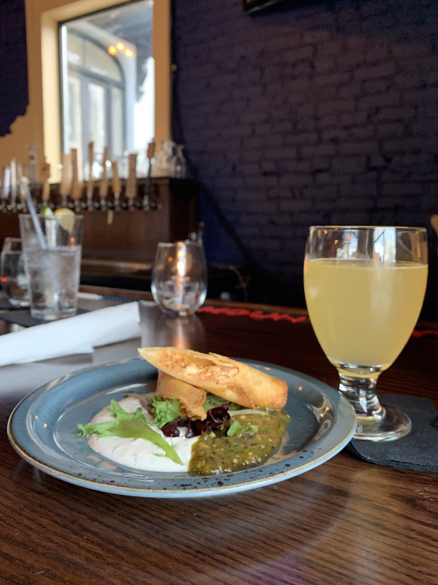 Where else will you find taquitos and an <a href="/oxbowbeer/">Oxbow</a> for $5 than the bar and barrel bite today at <a href="/littletaphouse/">Little Tap House</a> #sogood