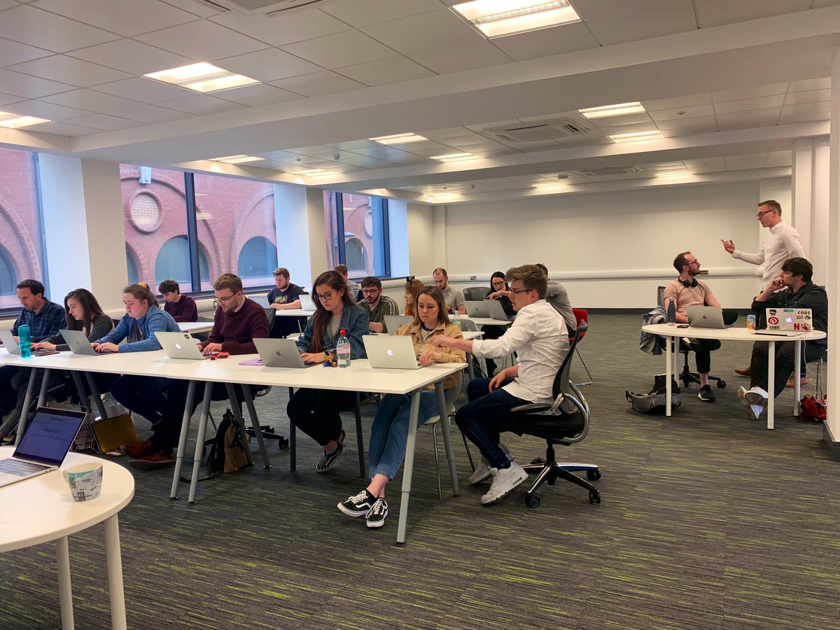 SapphireDuffy's tweet photo. Week 1 of @LearnTo_Belfast 2019 is kicking off tonight👨‍💻👩‍💻 Can’t believe it’s been a year since the first one! https://t.co/QLPYS8XgDC