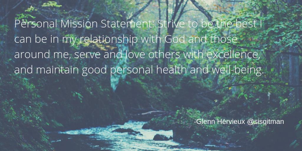 SISQITMAN's tweet image. In my quest to pursue a more value driven and principal-centered life, I've written a personal mission statement.  @DonDunnd @DWallace0805 @JJVandal @moffatt_teach @eringoesTECH @laceymcniel #vanedtech #change #accountability #growthmindset #7habits