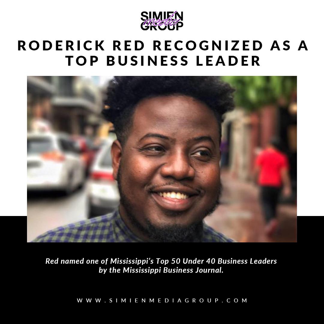 #ClientNews: Roderick Red Named a Top Mississippi Business Leader buff.ly/2EeH8bC