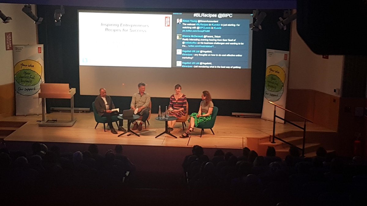BIPC's tweet image. It's #BLRecipes &amp;amp; we're welcoming @EatNaturalBars, @Riverford &amp;amp; @pipandnut to the stage, moderated by @vicstewart, to talk about their business journeys &amp;amp; how they built a place for themselves in the hearts, minds &amp;amp; stomachs of a nation... Don't forget to tweet us your questions!