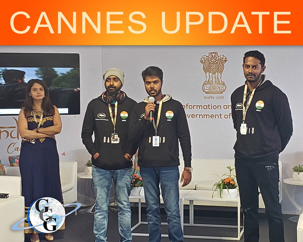 GlobalGenesisGp's tweet photo. We are proud to announce that we have signed on a new movie, David, to our family of films at #Cannes2019! The director, star, & producer of the film premiered the trailer for the movie today at #CannesFilmFestival in the Indian Pavilion.
.
@DavidKannada #news #GlobalGenesisGroup https://t.co/7NjqGuyjfc