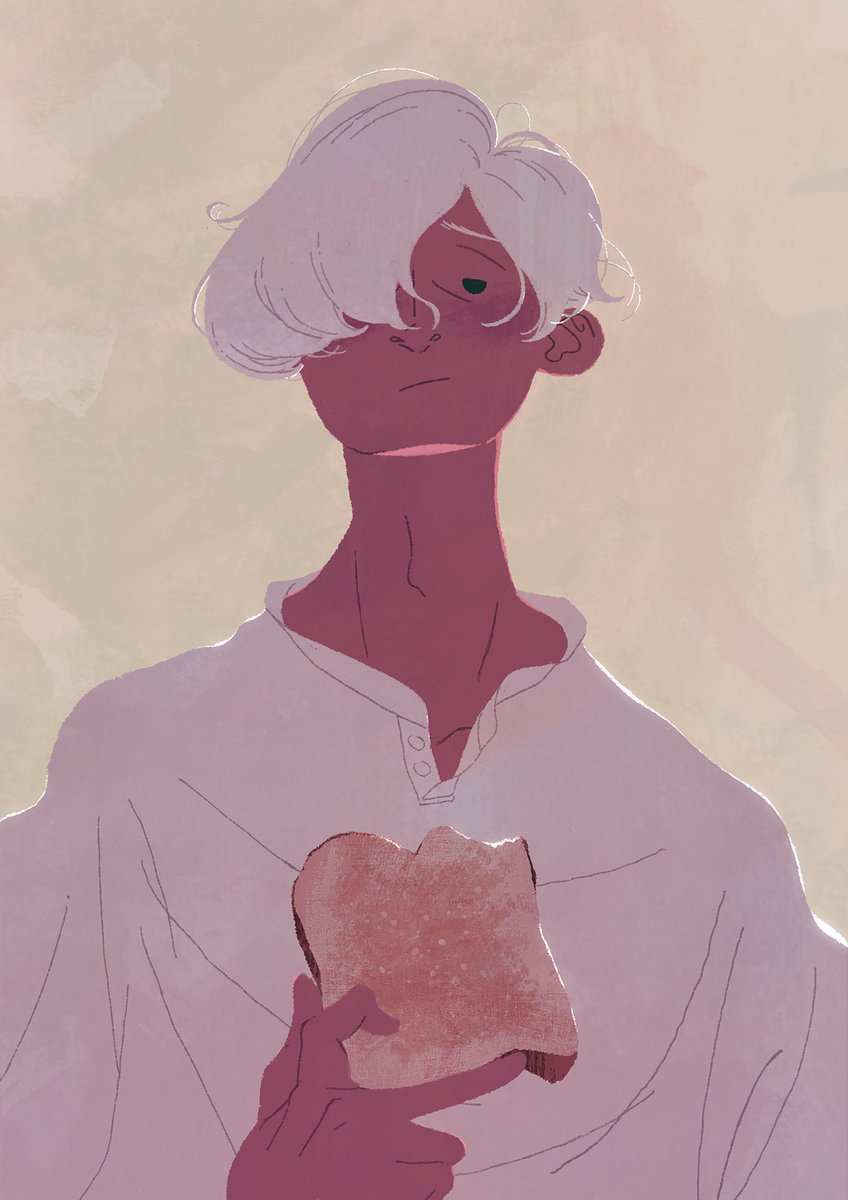 フジモトゴールド イラストレーター オリジナル Illustration Design Art Artwork Drawing Painting Conceptart Fashion Bread Food イラスト デザイン デザイナー 広告 表紙 挿絵 オリジナル 装丁 ファッション イラスト好きな人と