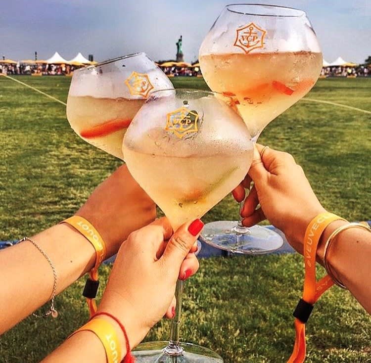 Enjoy Veuve Clicquot in the sunshine with Friends and Family this Saturday.

We have the honor of welcoming back Word of Mouth who will be providing Live Artists from Vocal to Acoustic ALL DAY!!