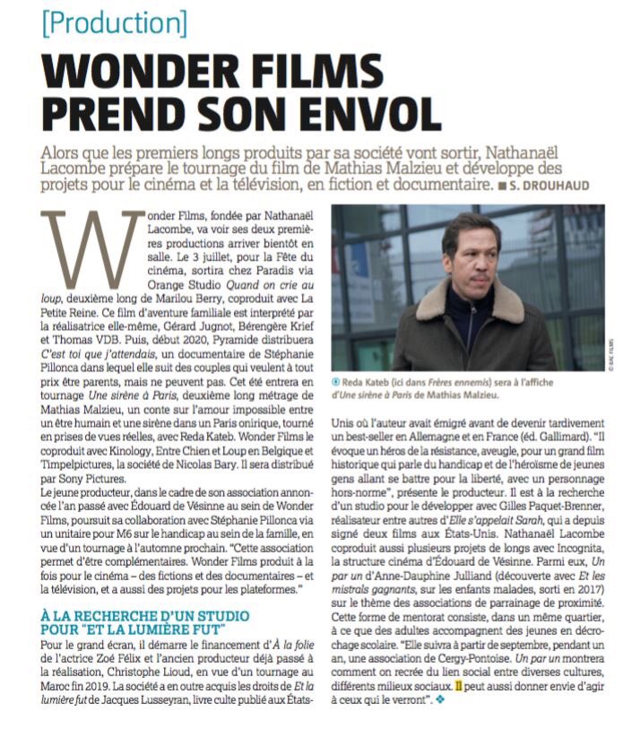 SPillonca's tweet photo. WONDER FILMS prend son envol !!! ☄️
MES DEUX FUTURS FILMS AVEC #wonderfilms dans le #filmfrançais 💥#cesttoiquejattendais #commeunpère #pyramidedistribution #M6 #realisatrice  #adoption #nésousX #histoiredefamille https://t.co/J8qqgXmU7R