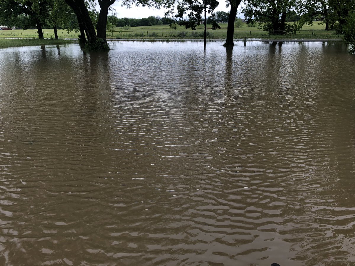StormKilo's tweet photo. @NWStulsa we got 21” of standing water just north of Sperry outside of town and it flooded the inside of the house 10”. We are still under water https://t.co/WvFsZNDirb