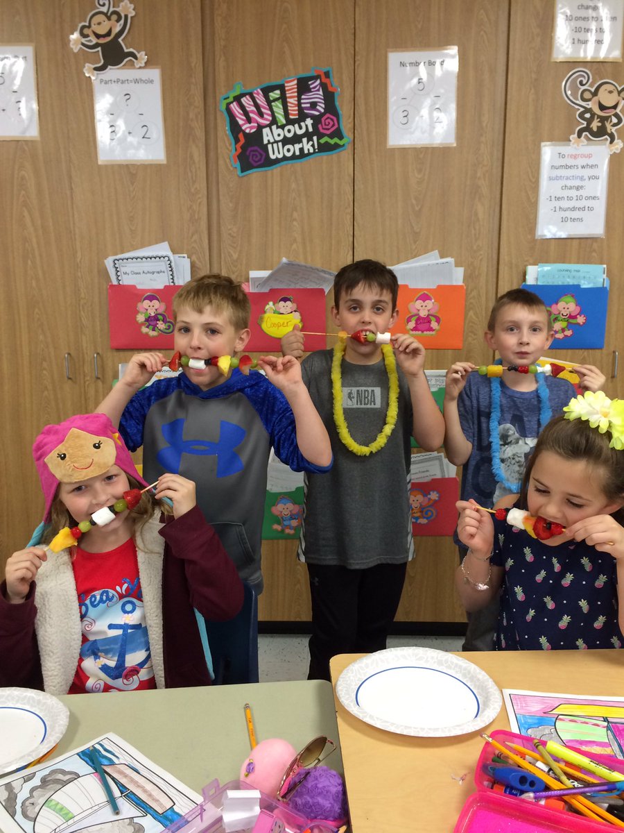 2nd_is_great's tweet photo. Fruit Kabobs were a real hit! The Beach Day fun continues. #ibtigerpride https://t.co/oJGLly1SIz