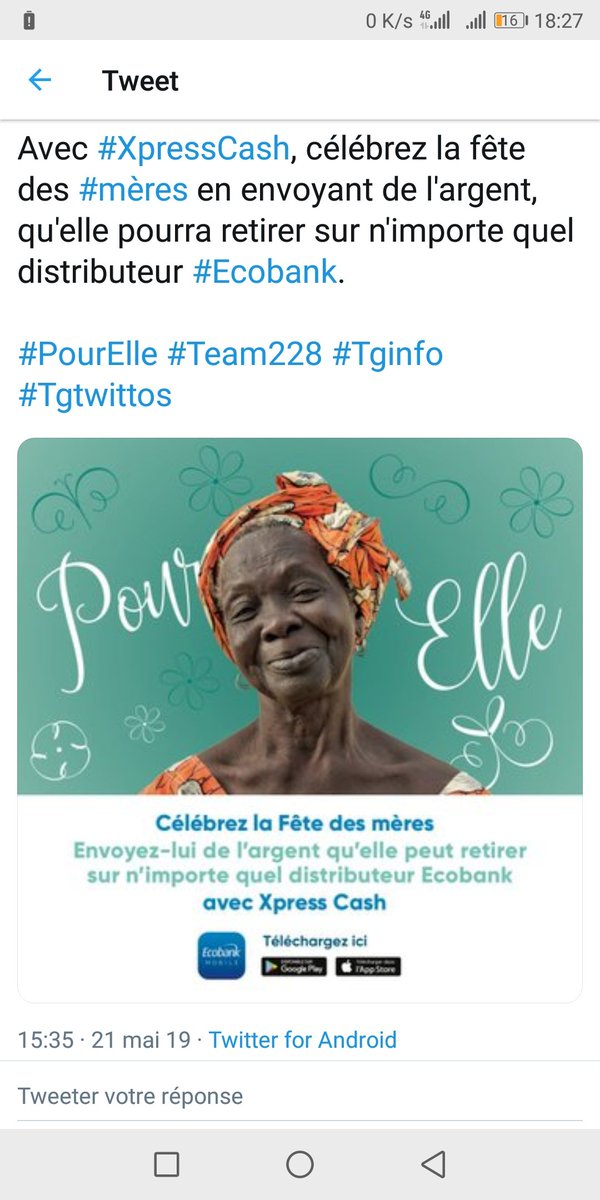 xacecom's tweet photo. La satisfaction client au #Togo
Le post du client vexé VS le récent post de la Banque.
#allons-y
#team228 #TgTwittos https://t.co/iKaW5jCc4D