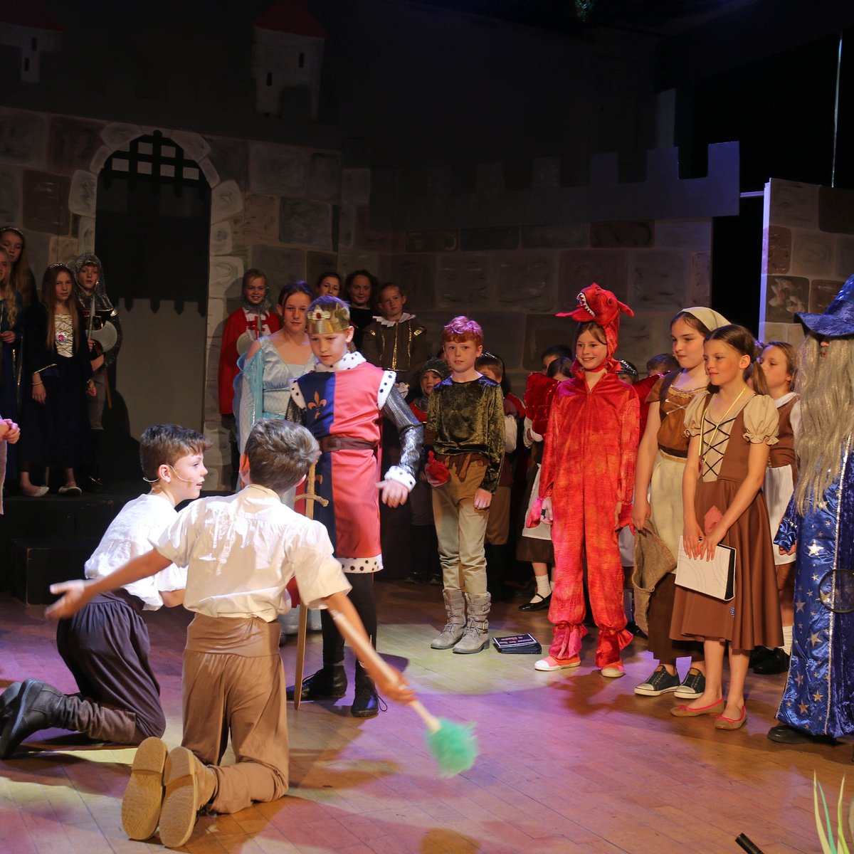 Yesterday children in Years 5-6 performed their play 'What a Knight!' to the rest of Prep School. Tonight and tomorrow it is the turn of parents and friends for what promises to be a fun-filled spectacular! #BePartOfIt