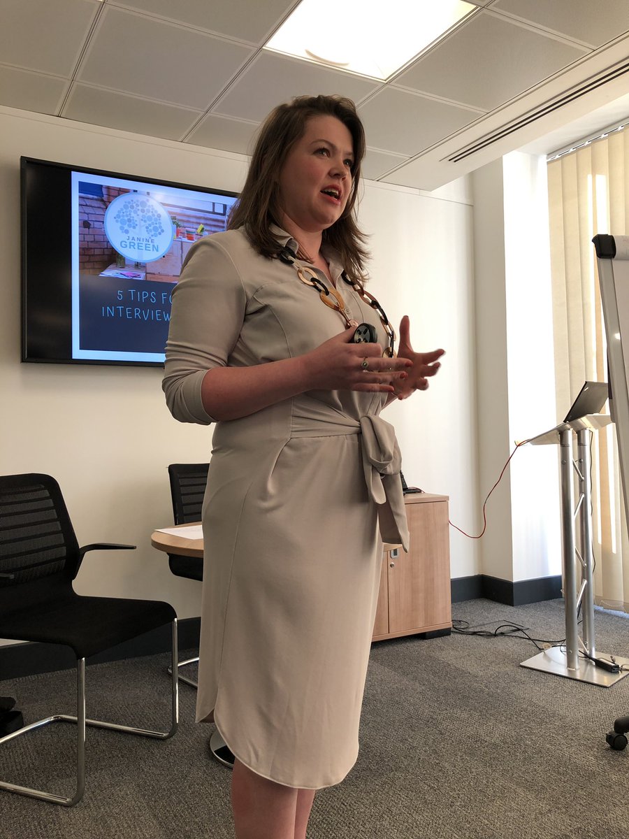 CIHWestMidlands's tweet photo. We are really pleased to have @JanineGreenASB sharing hints & tips about public speaking & presentation as part of a recruitment process #OYFWM https://t.co/WawgsiYJ0T