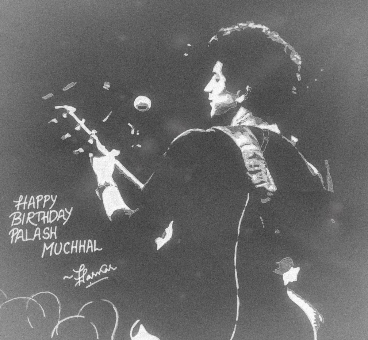 Tathaga84698156's tweet photo. WISH YOU A VERY HAPPY BIRTHDAY @palash_muchhal BHAIYA!! Keep entertaining us with your soulful music!! Loads of love and best wishes always!! #rockstar #palashmuchhal #palakmuchhal @palakmuchhal3 #birthday #ππ #popart #sketchpen #hbpencil #sketchitreal
#makeitbelievable https://t.co/1QZwN8jV5i