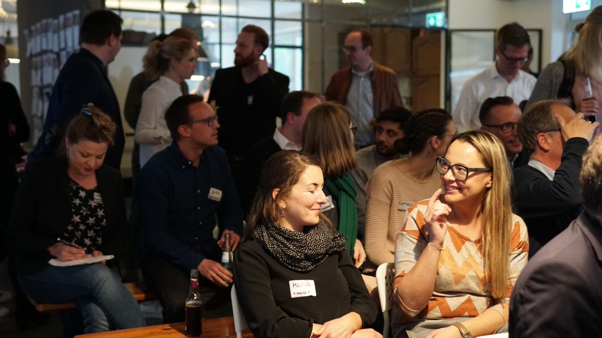 Cammiome's tweet photo. A great evening is coming to its end. @Textkernel, @Talentry, @sabasoftware and our german team in Düsseldorf say THANK YOU to all the attendees of our second HR TechHub NRW Meetup. You don't want to miss the next event? Then you should block the evening on 08-08-2019. #hrtechhub https://t.co/gb7KHWlTsd