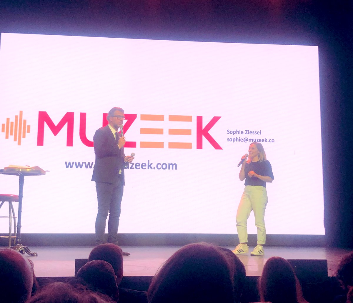 ESSCA_Ecole's tweet photo. #TimetoBreak 2 avec #Museek de @andremanou présenté par @sophie_ziessel #Digiprize https://t.co/CONkePFzM5