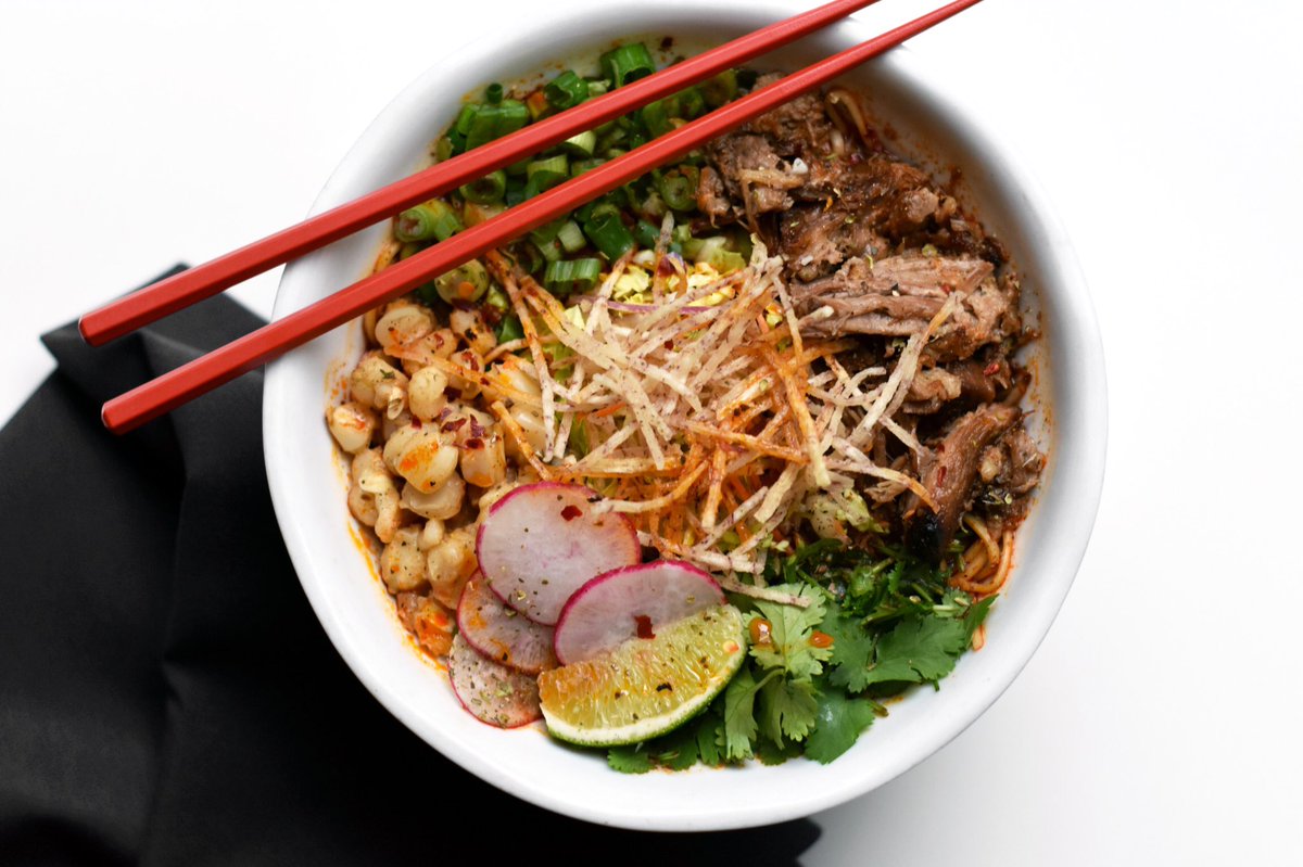 SlurpingTurtle's tweet image. However, you can still enjoy our Ann Arbor, Michigan location, and look forward to our brand expansion to Columbus, Ohio in the coming year.
...
Noodle of the month is still on the menu! Stop in for a bowl of Pozole Ramen before the end of May. #pozole #ramenlovers 2/2