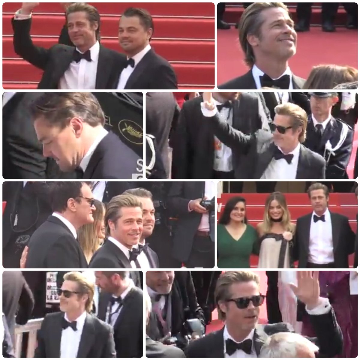 Événement à Cannes avec le film ONCE UPON A TIME... IN HOLLYWOOD de Quentin Tarantino ✨ Brad Pitt Leonardo DiCaprio Margot Robbie et Quentin Tarantino sur le tapis rouge ! #DiCaprio
#Cannes2019 #FestivalDeCannes2019 #OnceUponATimeInHollywood #BradPitt #LeonardoDiCaprio