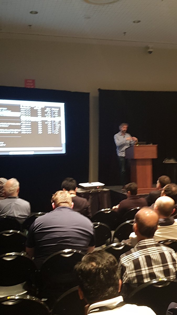 rafabene's tweet image. Now we have @delabassee talking about #Serverless at #oraclecode NYC
