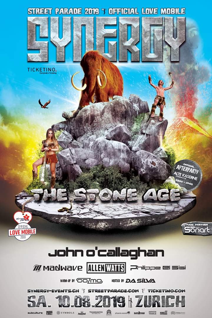 We are pleased to announce <a href="/Philippeelsisi/">Philippe El Sisi</a> and @djmadwave are performing along <a href="/JOCofficial/">John O'Callaghan</a>,  <a href="/AllenWattsMusic/">Allen Watts</a> and Cozmo on 10th of August @ #StreetParade2019 - SYNERGY Love Mobile 🇨🇭

➡️ bit.ly/SP2019_Synergy