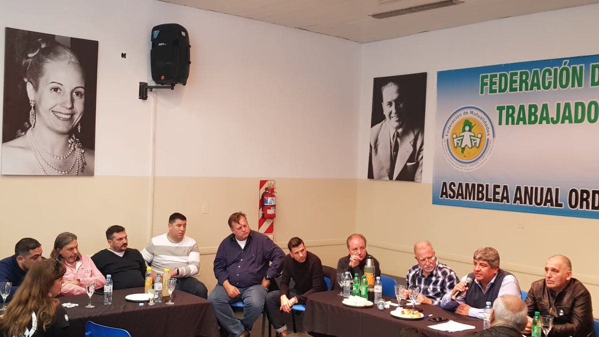 Esta mañana participé del plenario del Frente Sindical para el Modelo Nacional #FreSiMoNa en la Biblioteca de Camioneros dónde decidimos llevar adelante el paro nacional el día 29 de Mayo en continuidad del plan de lucha iniciado un mes atrás con el paro nacional del 30 de Abril.