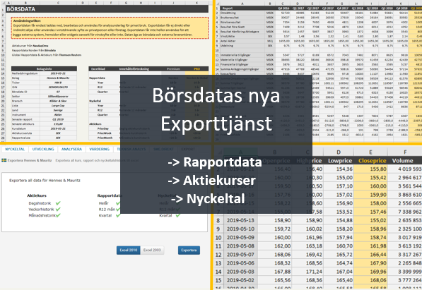 40procent20ar's tweet photo. Idag har vi lanserad den nya exportfunktionen.
Excelfil med all data för ett bolag
#Info
#Aktiekurs
#Rapportdata
#Nyckeltal
Testa gÀrna ladda ner demo utan att behöva logga in
đ https://t.co/MZZ1AWWVTK https://t.co/UMoRlf7Q85