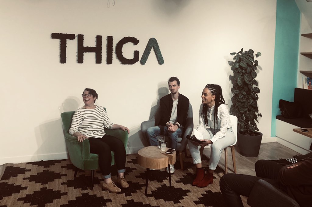 LaProductConf's tweet photo. 👩🏻💻👨🏻💻On enchaine avec notre table ronde en compagnie de Vanessa et Félix Lepoutre de chez @applydia
#MeetupLPCx #ProductDesign https://t.co/PxEyOSl60w