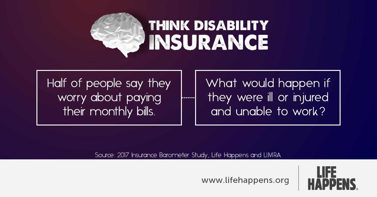 RummelInsurance's tweet image. Disability insurance is there to help.