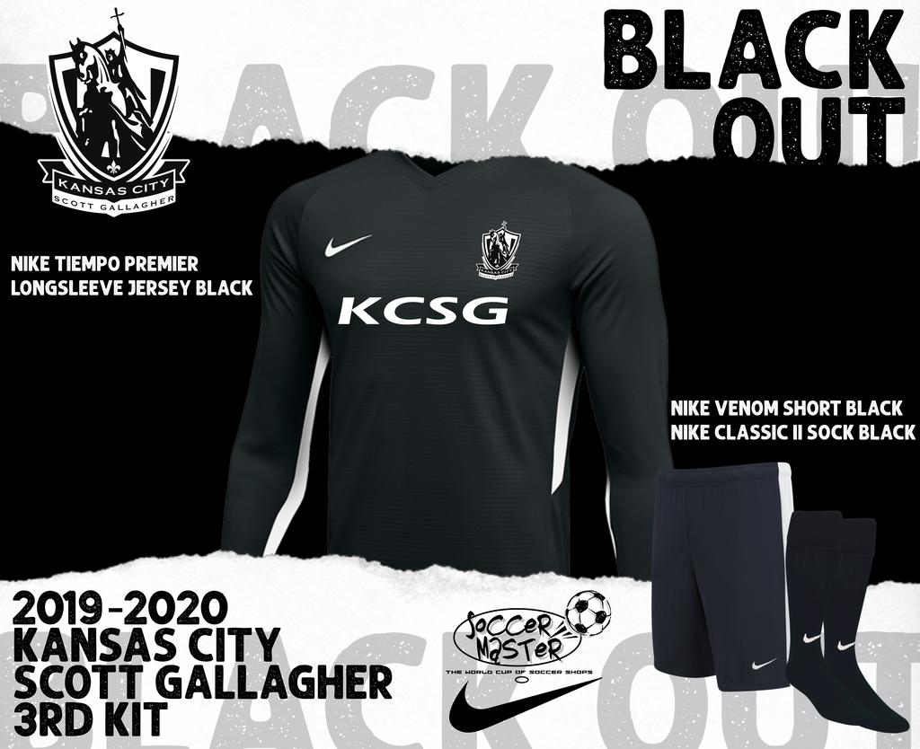 unionkcsoccer's tweet photo. You spoke and we listened!  Coming this Fall is our Long Sleeve “Blackout” 3rd Kit option for our club. 

#KCSG #BlackoutKit #THRUPassion https://t.co/kUDGwQEDqt