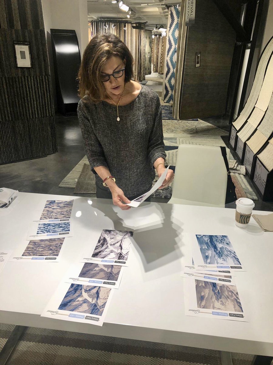 We cannot contain the excitement! Here's a little preview of the process development for @Hilary_Farr rugs, launching this October 2019 during <a href="/HPMarketNews/">High Point Market</a> . We’ll be sharing a few glimpses right here so stay tuned. 👌

#kaleenrugs #loveitorlistit
#rugs #HGTV