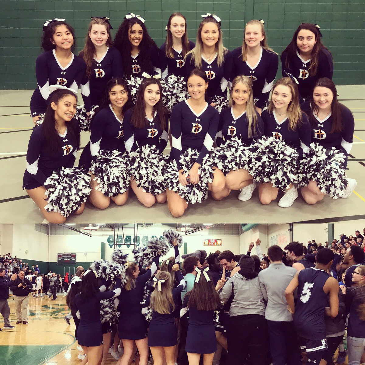 DePaulPrepCheer's tweet photo. Cheer tryouts start TODAY for current students! ✨ Meet in DePaul Prep’s cafeteria at 4pm for our first afternoon of clinics. Tryouts are this Thursday!

Make sure you wear athletic clothing and gym shoes. No jewelry.

Follow up with Coach Crawford if you have any questions! https://t.co/9Zo3CFS8tm