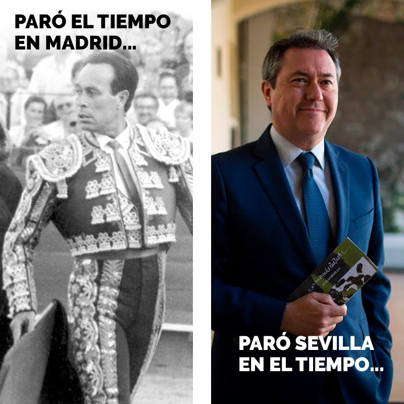 PSOESVQ's tweet photo. Desde que @JuanEspadasSVQ es alcalde de Sevilla, nuestra ciudad está parada en el tiempo!!!! Queremos mejoras, queremos que trabajes por los sevillanos. Eres más de derechas que Santiago Abascal. #ElAlcaldeFigurante https://t.co/0ok6fd2yXl