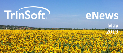 trinsoft's tweet photo. eNews is here | Directions NA Conference Roundup | TrinSoft Exhibits at #AmCon2019 | #Dyn365BC Webinar | Save on Summit | and much more https://t.co/RjVho2OVUB https://t.co/JKkKEnEmie