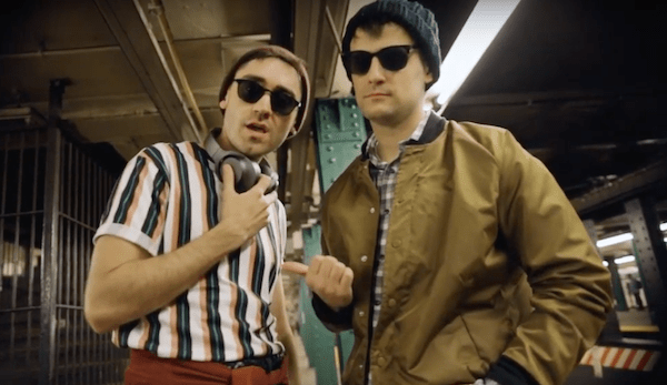 ComedyCake's tweet photo. Video Licks: @nthbcomedy Gets Real About Waiting For The M Train ft @anthojackso &amp; @jeffmondoro #musical #sketch #NY #subway https://t.co/UB9kBWOjbw https://t.co/vSuek3mBy7