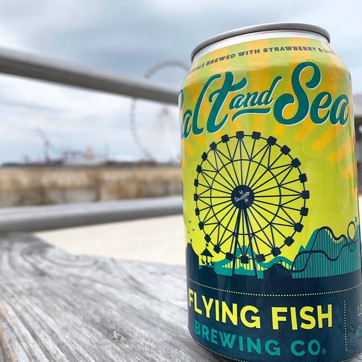 kohlerdist's tweet photo. This BEAUTIFUL weather is making us want to head down to the beach for a day of fun in the sun with a cooler full of @flyingfishbrew Salt and Sea! Who’s with us?! 😎☀️🏖🎡🍻 https://t.co/JfOGeKhwNj