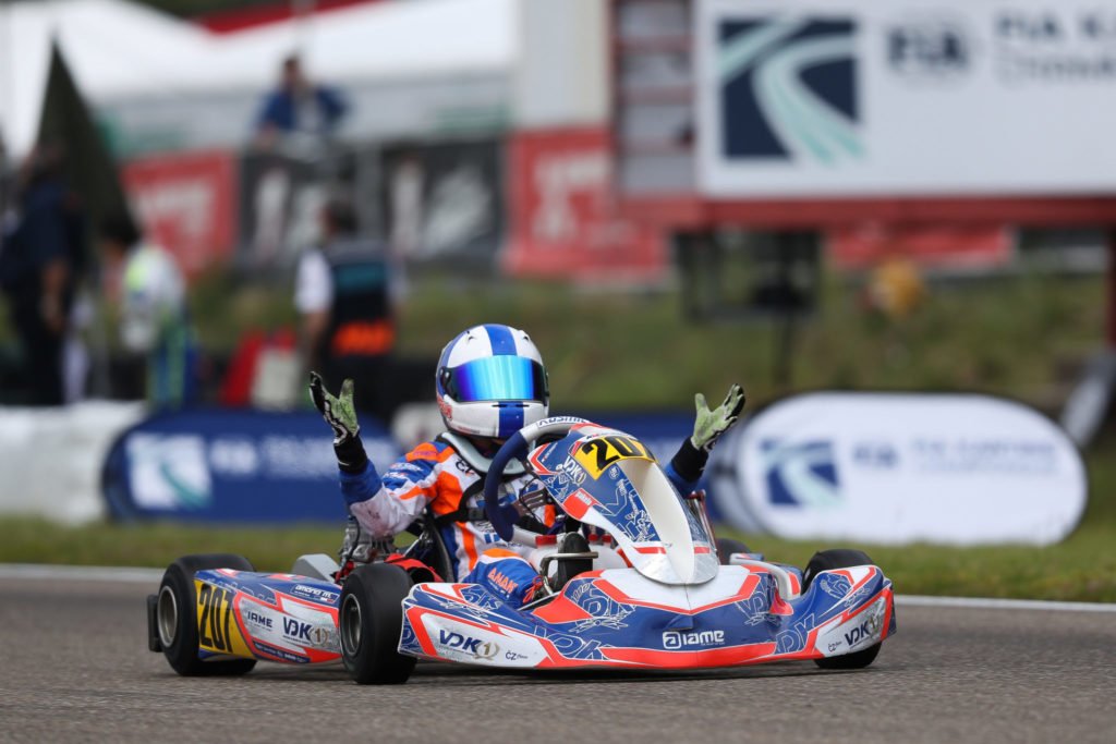 theRaceBox's tweet photo. @VDKRacing: Marcus Amand takes his first European win at the team’s home race

>> https://t.co/ntK9eK4LnT

Photo: @theRaceBox

#VDKRacing #FiaKarting #KartingGenk #EuropeanChampionship #Belgium #racebox https://t.co/xYTtuqIbLT