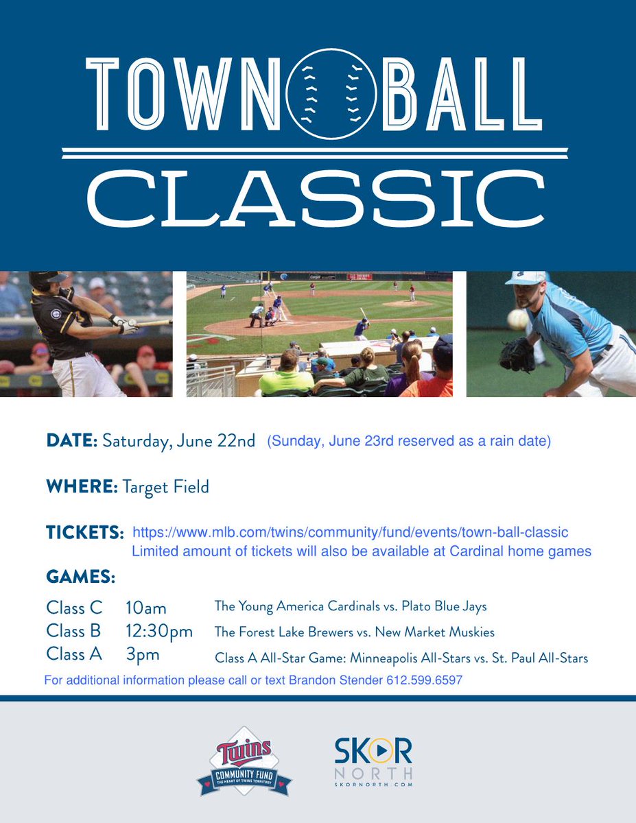 Check out the attached flyer for additional details. Limited tickets will be available at home games for those not wanting to purchase online. Any questions get in touch with Brandon Stender.