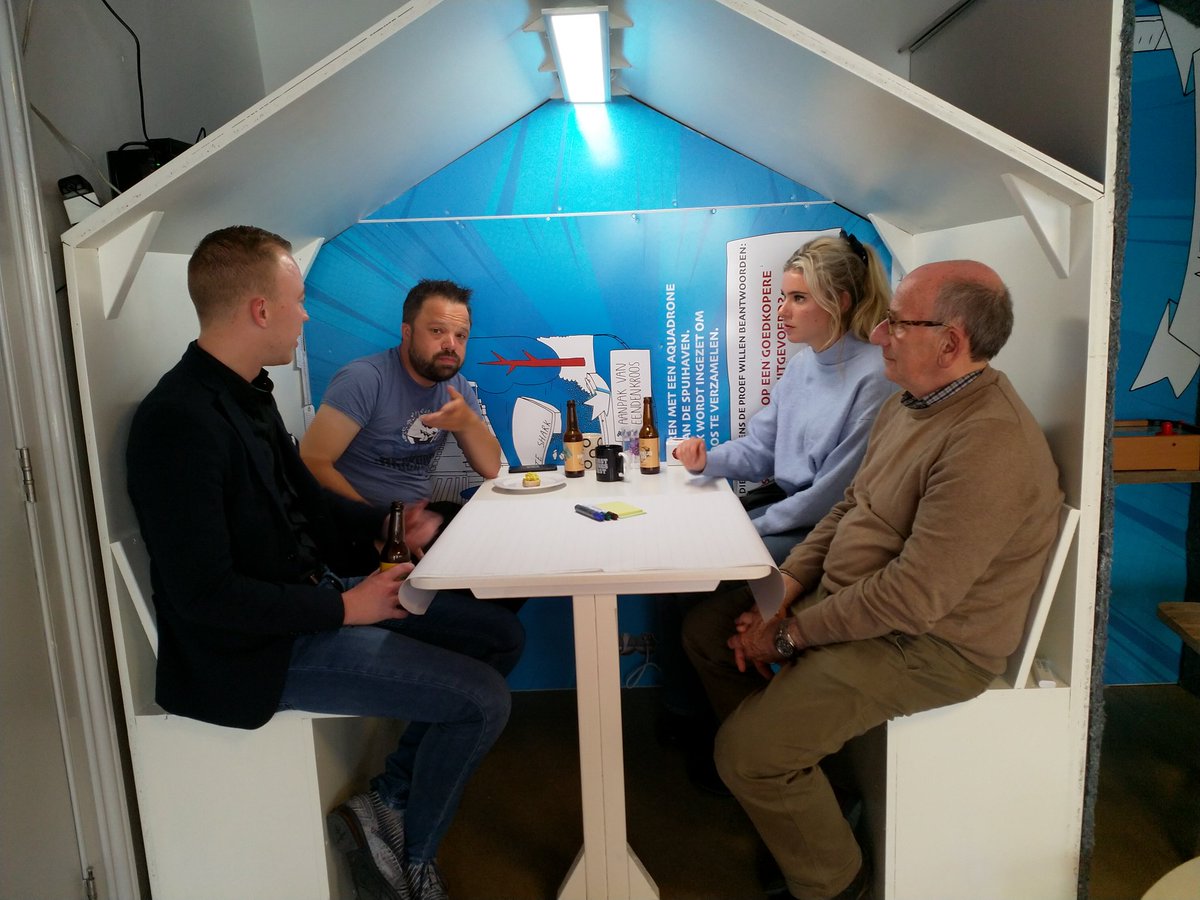 Mooie opbrengst van avond met organisatoren van Dordtse evenementen i.s.m. <a href="/GemDordrecht/">Gemeente Dordrecht</a>. Volop ENERGIE! #duurzamecatering #energiecoalitie #fietsenplan #zerowastesigaretten