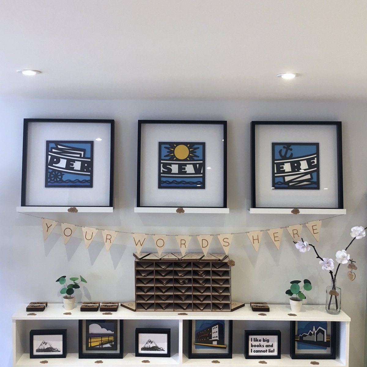 DesignBySource's tweet image. New triptych heading to @Roseleafbarcafe this weekend as part of a @leithfestival exhibition.