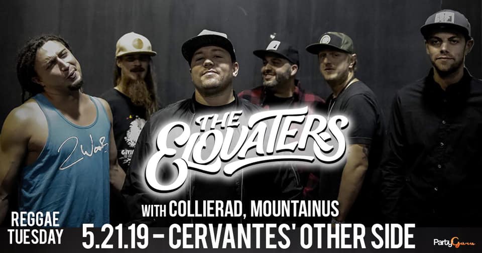 CervantesDenver's tweet photo. TONIGHT!
Get ready for #ReggaeTuesdays ft @TheElovaters with #CollieRAD and @MountainUsMusic at The Other Side. See you there!
Tickets: https://t.co/HqTVCciRGQ
Supported by @PartyGuruUS
*SUBJECT TO CHANGE*
7:00pm - DOORS
7:30 - MountainUs
8:15 - CollieRAD
9:30 - The Elovaters https://t.co/OruYxuXfph