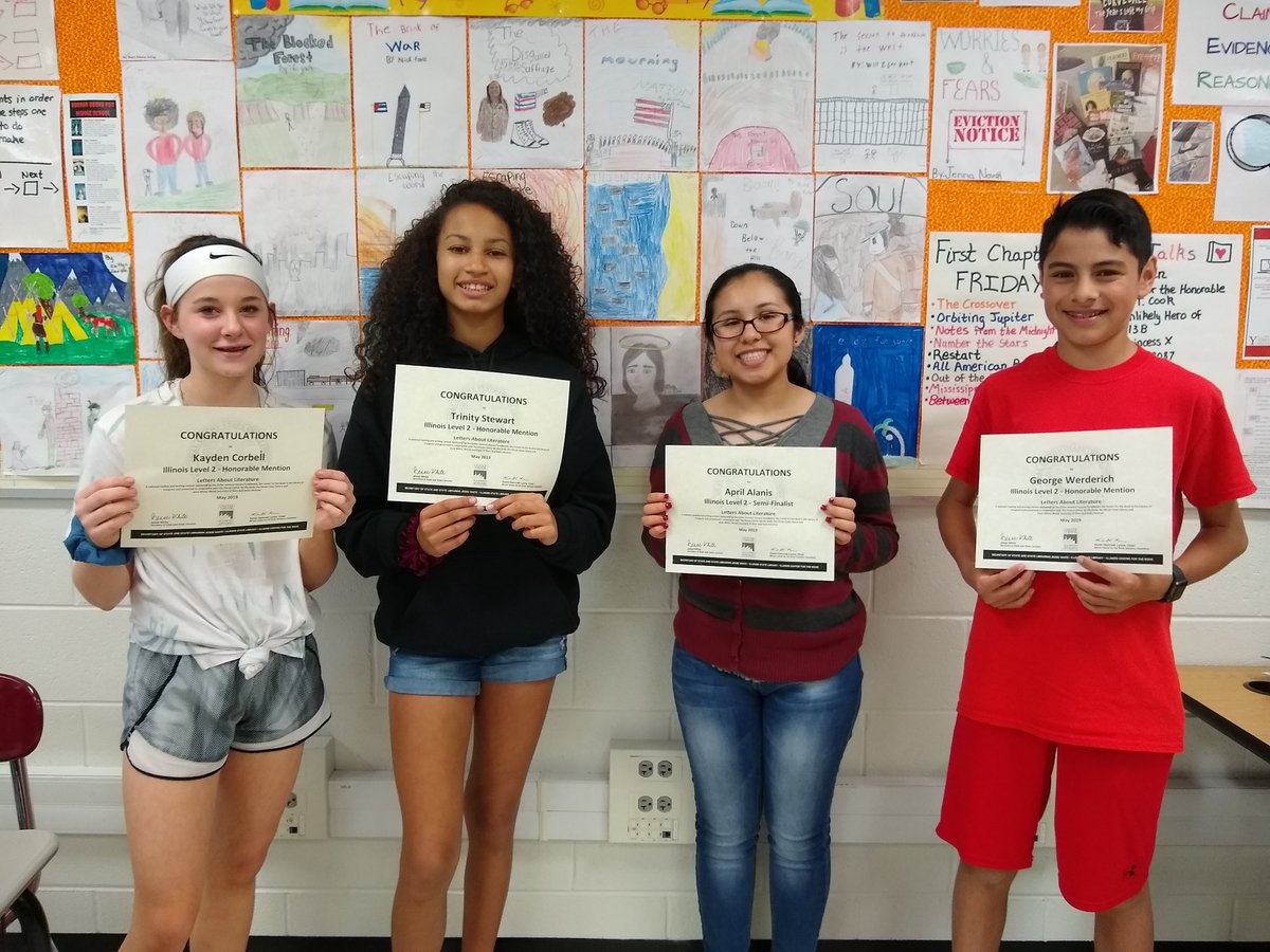 Students should be proud of their writing in their Letters About Literature. A big Thank You to Mrs. Regnier, <a href="/YMSLibrary/">YMS Library</a> and @JulieGartung for supporting and encouraging our students with their learning.