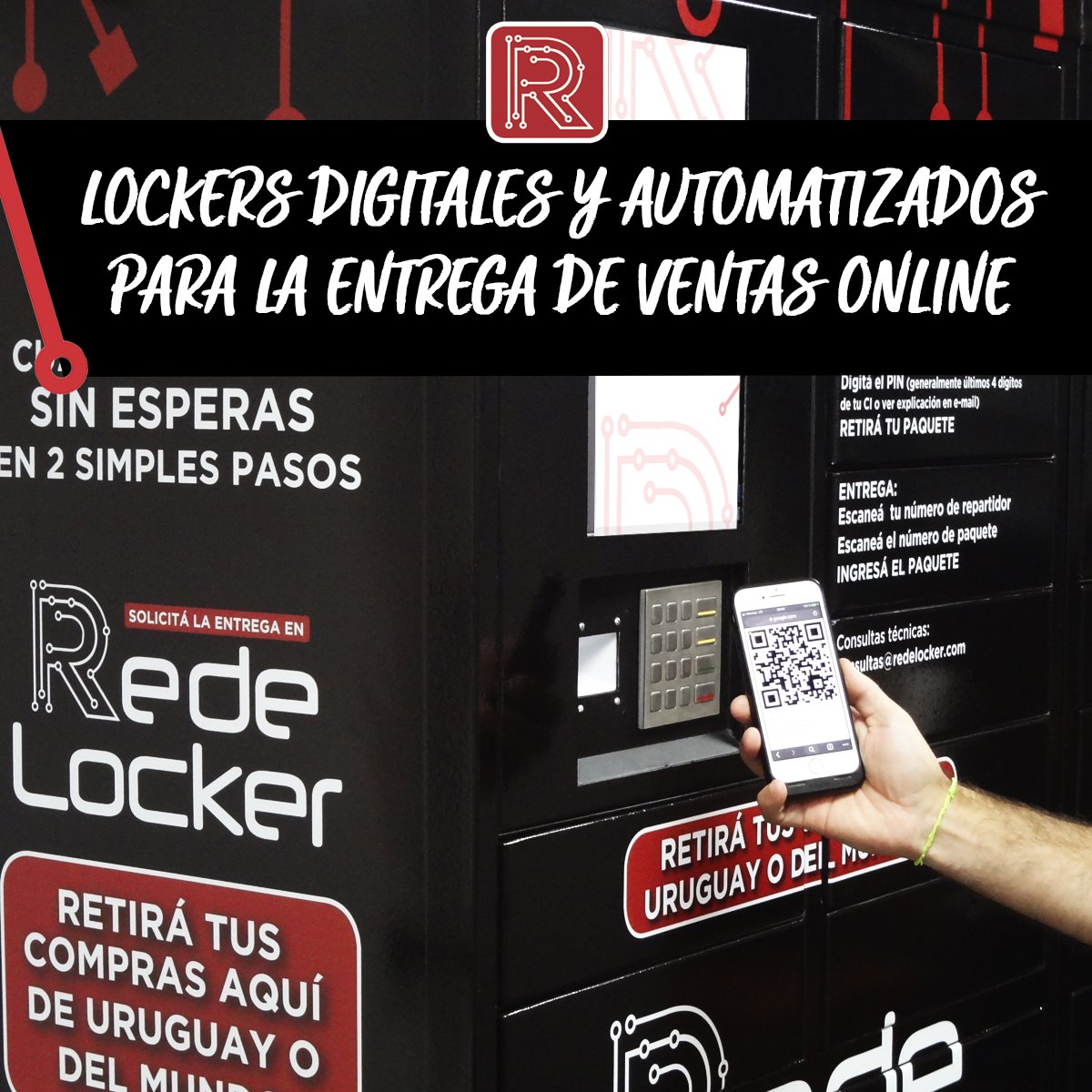 redelocker's tweet photo. Regístre su empresa de retail o tienda online gratis en Redelocker y comiense a ahorrar costos de envío. https://t.co/gctHCNAjAJ
Es una nueva solución logística tanto para las empresas y sus distribuidores. #uruguay #ecommerce #redelocker https://t.co/S0CB9NWaFD