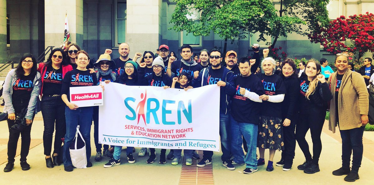 SIRENImmiRights's tweet photo. Another powerful Immigrant Day of Action in Sacramento yesterday w/our staff &amp; grassroots leaders! We believe everyone is entitled to basic human rights &amp; a bright future. That’s why we are supporting: #Health4All #CalTaxEITC #AB392 #AB1282 #AB1593 #SB29 #immiday19 @CALimmigrant https://t.co/pnzyzyERJ3