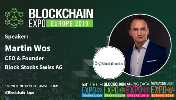 Block_Stocks's tweet photo. Meet our CEO Martin Wos &amp; our Managing Director Ömer Güven, when they talk about "The Biggest Illusion: Do STOs really provide liquidity?" on the @Blockchain_Expo in #Amsterdam

#blockchain #sto #securitytoken #ipo #ico #initialtokenoffering #eto #equitytokenoffering #cryptofit https://t.co/eMxwxrhQ09