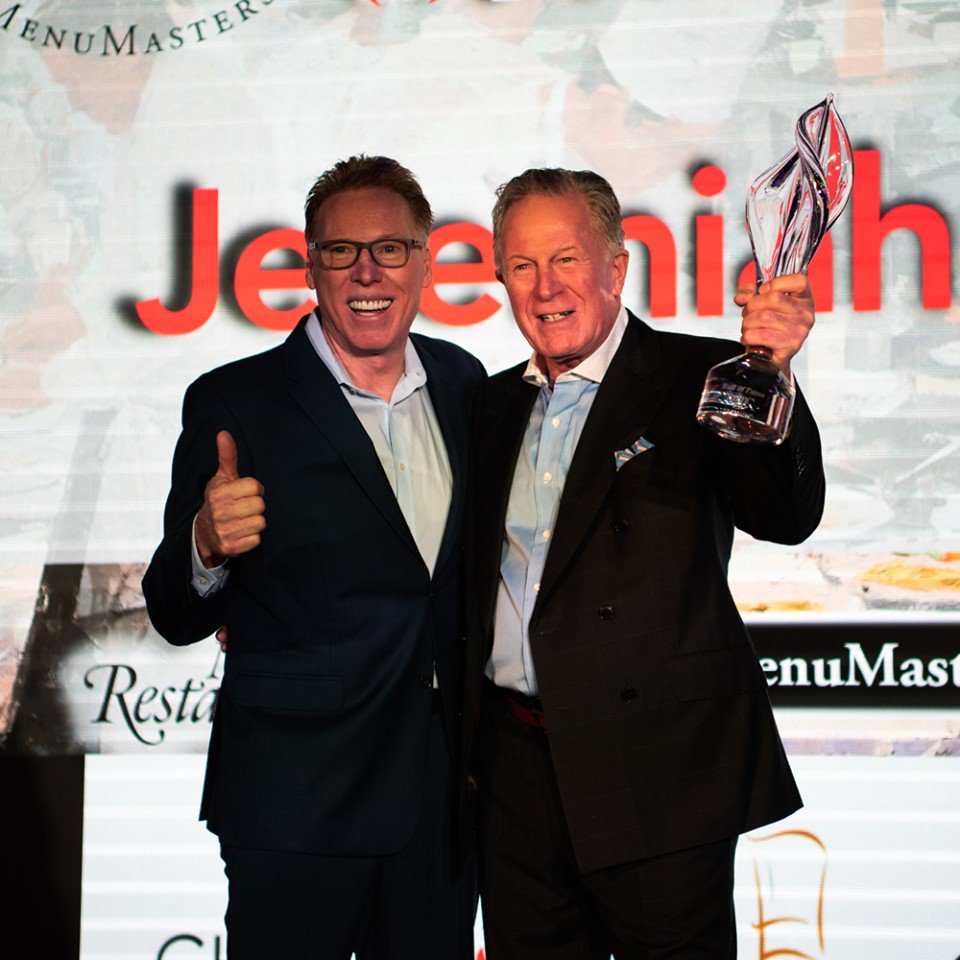 jeremiahtower's tweet photo. MenuMasters
Hall of Fame: Chef Jeremiah Tower
Author of eight books. Winner 1993 James Beard Foundation’s Best Chef in California and the 1996 Outstanding Chef in the U.S. Join us in welcoming Chef Jeremiah Tower to the MenuMasters Hall of Fame. #MenuMasters #ChefsRule https://t.co/MgnBIRFBgg