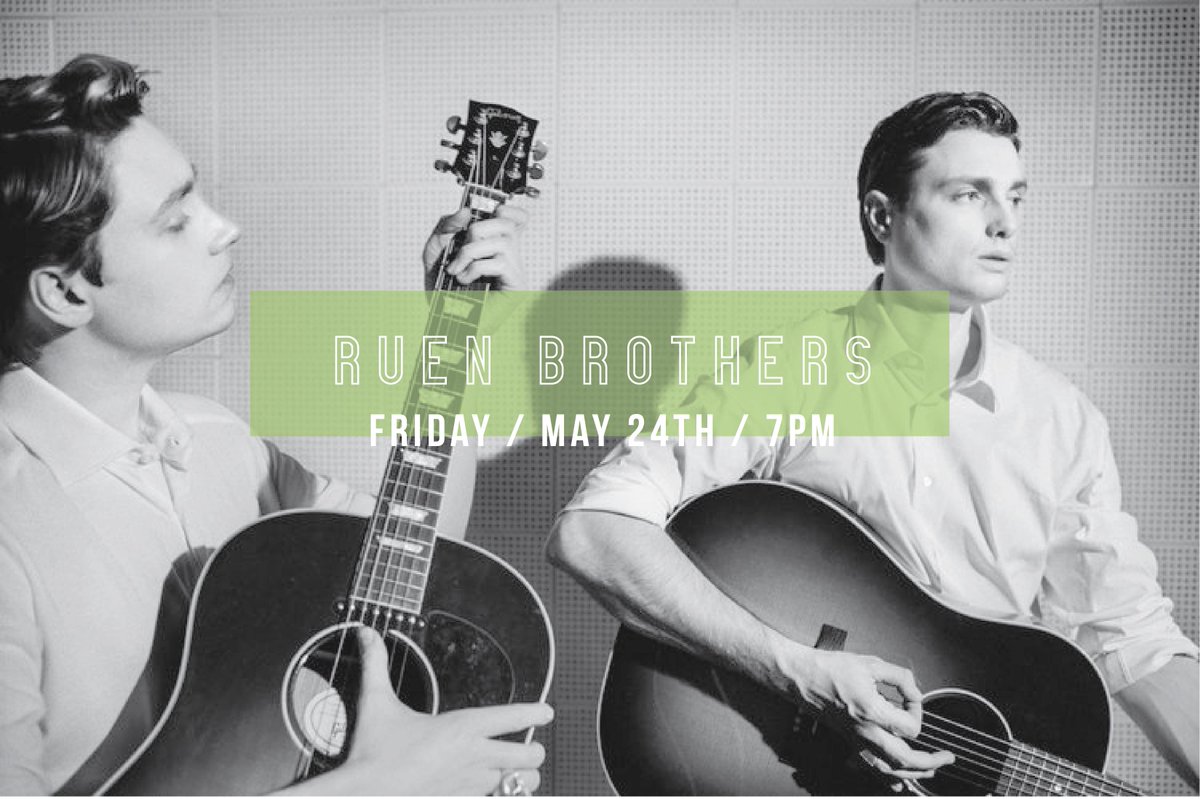 NightfallCHA's tweet photo. Only 3 more days until @ruenbrothers & local opener @jasonlylesmusic perform at #nightfallcha https://t.co/MBtuZSuOXv