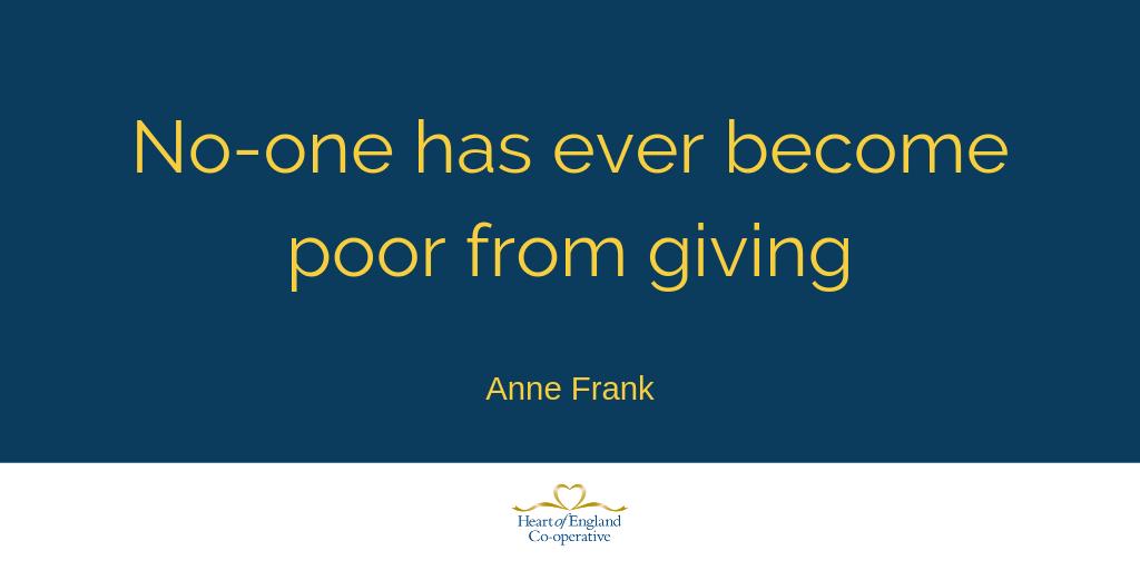 myheartcoop's tweet photo. Did you know that our Helping Hearts Award scheme has been supporting charities and worthy causes across our trading area since 2000? #HelpingHearts #Coop #HoECoop #charitytuesday #charity #donations #grants https://t.co/DoD2X0Cdlb