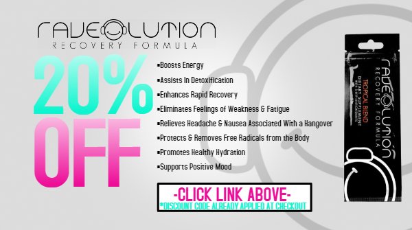 Raveolution Recovery Formula tweet media