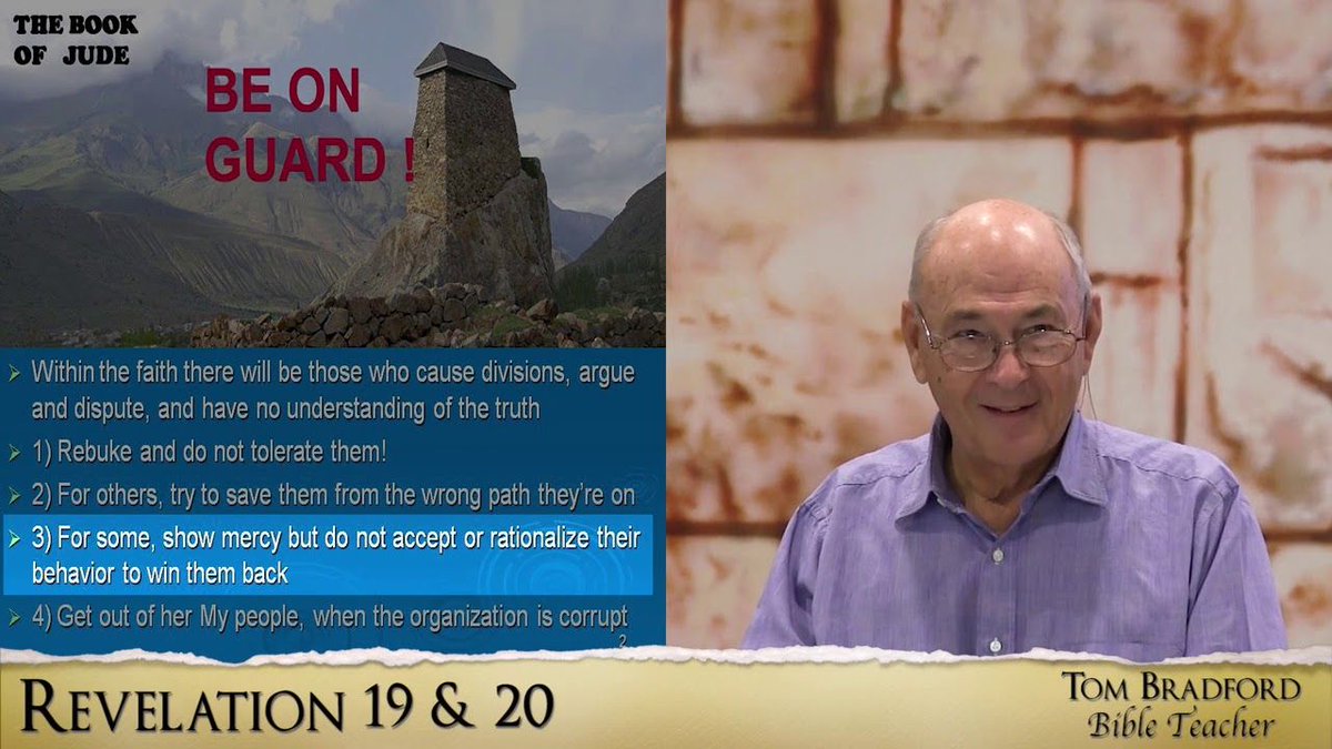 TorahClass's tweet image. #NewTeaching from #TomBradford: Lesson 43 - Revelation 19 &amp;amp; 20
youtu.be/UgIrEtBqG1A